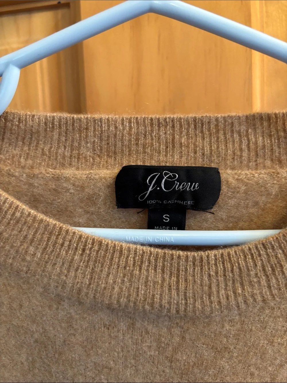 J. Crew Beige Crewneck Sweater
